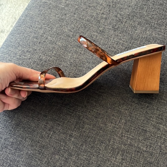 Worn once, Steve Madden block heel shoes - Picture 2 of 3
